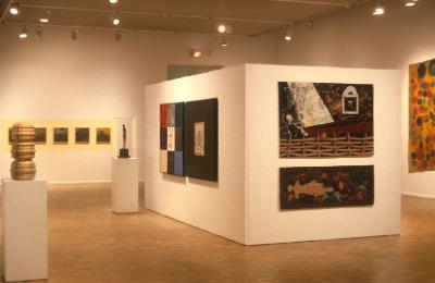 Installation view of ACAD Faculty show, 1999