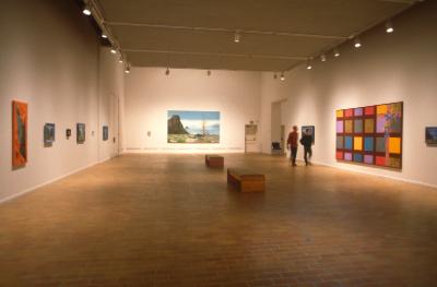 Installation View view of The People's Choice, Komar & Melamid, 1999. 