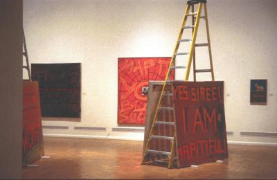 John Will, The Leftovers of John Will, installation view, 2001