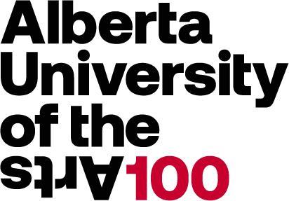 Alberta University of the Arts Centennial Logo